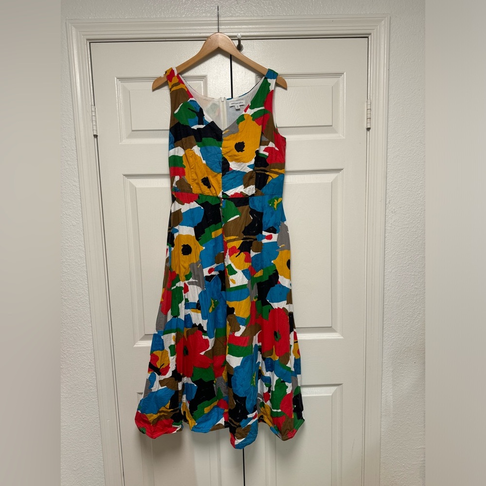Emily and Fin size XL Margot abstract colors dress